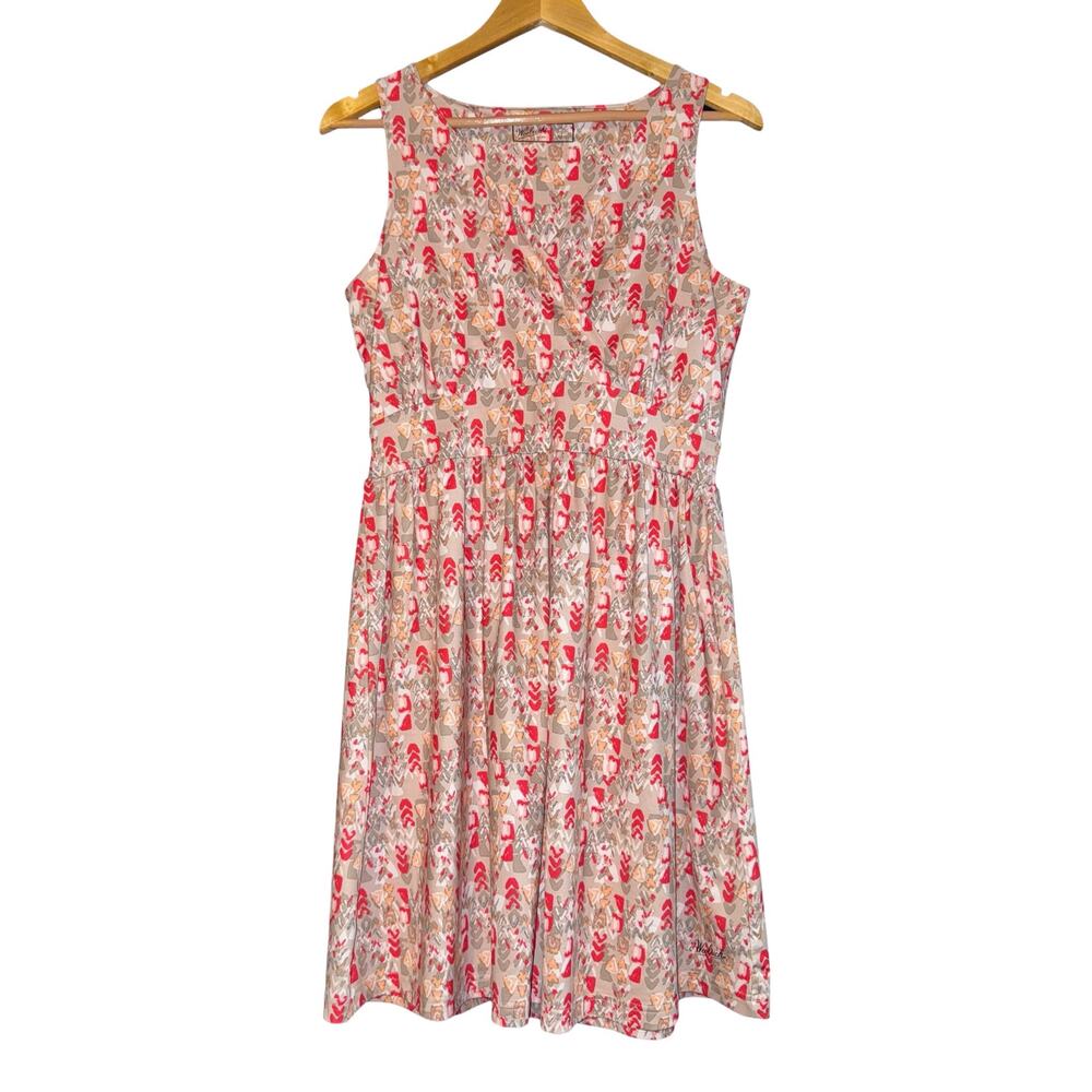 Woolrich Faux Warp Dress Women's Small Aztech Southwestern Geometric Lightweight